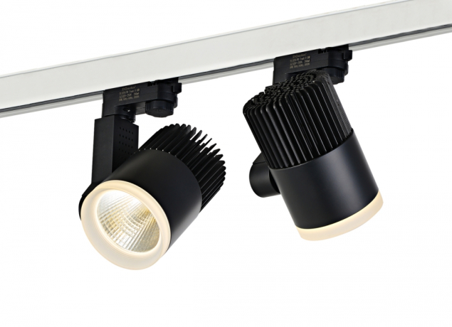 Трехфазный LED светильник 30W 4000К для трека  Pro-track Donolux DL18761/01 Track B 30W 4000K 45 