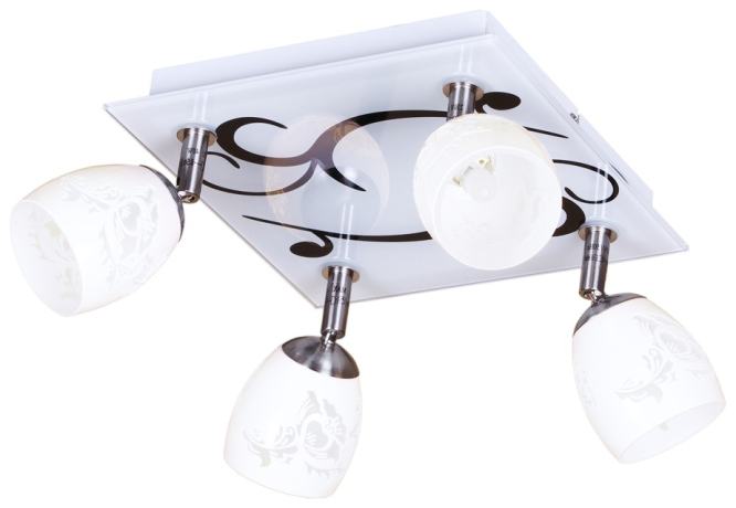 Поворотный светильник - спот, в комплекте с LED лампами G9. Интерьер -Прихожие. Комплект от Lustrof №150714-701993 