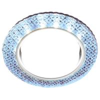 Встраиваемый светильник с лампочкой Ambrella light G296 CL/CLD+Lamps