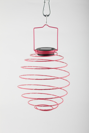 Садовый подвесной светильник Спираль на солнечной батарее Эра -29 (228541)