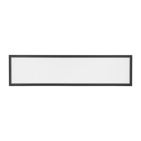 900821 Потолочный светильник  SALOBRENA 1, 33W (LED), 4000K, 4700lm, L1200, B300, H50, алюминий, сталь, черный / пластик, белый Eglo 