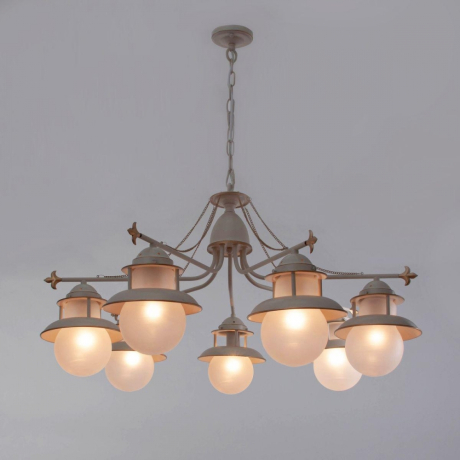 Подвесная люстра Abrasax Ursula L.9201-7CREAM/G 