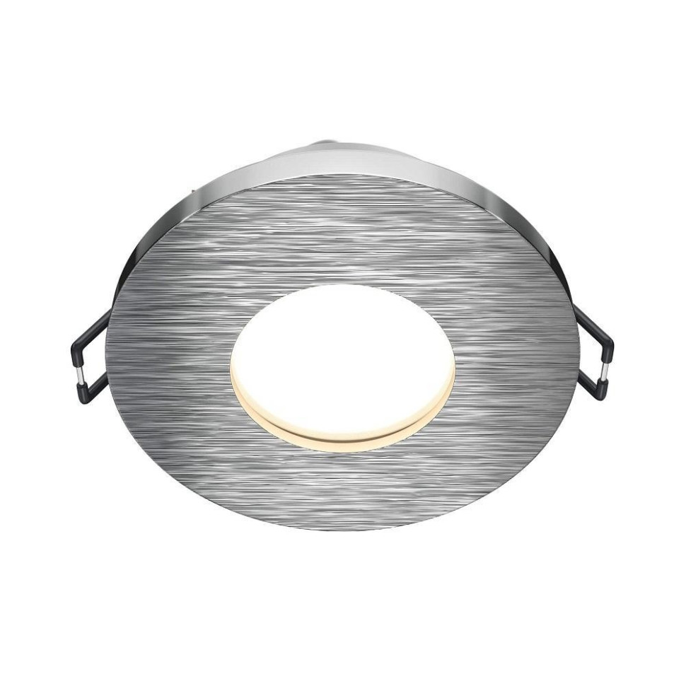 Встраиваемый светильник Maytonil Stark DL083-01-GU10-RD-S, цвет серебро - фото 4