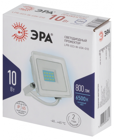 Прожектор светодиодный уличный Эра -W-65K-010 (365293)