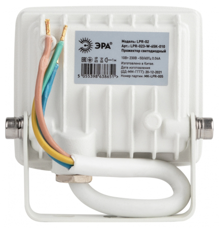 Прожектор светодиодный уличный Эра -W-65K-010 (365293)