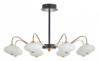 Люстра на штанге Arte Milano Neapolis-73908 273908/8 BK/GD