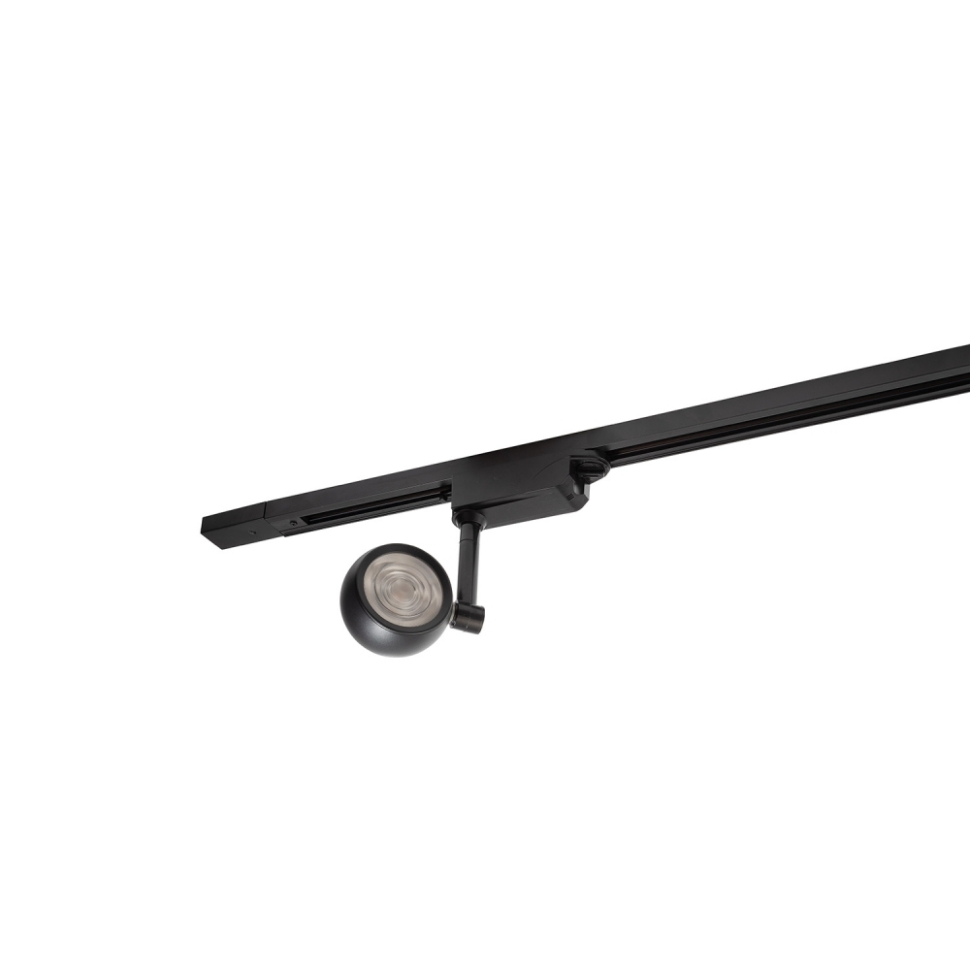 Однофазный LED светильник 11W 3000К для трека Denkirs DK6404-BK 3249₽