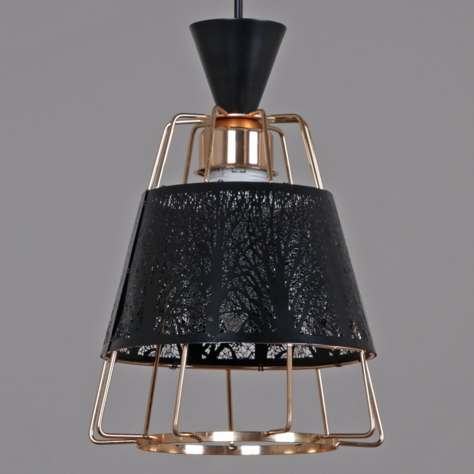 Подвесной светильник Reluce 02520-0.9-01 BK (1426967), цвет черный - фото 2