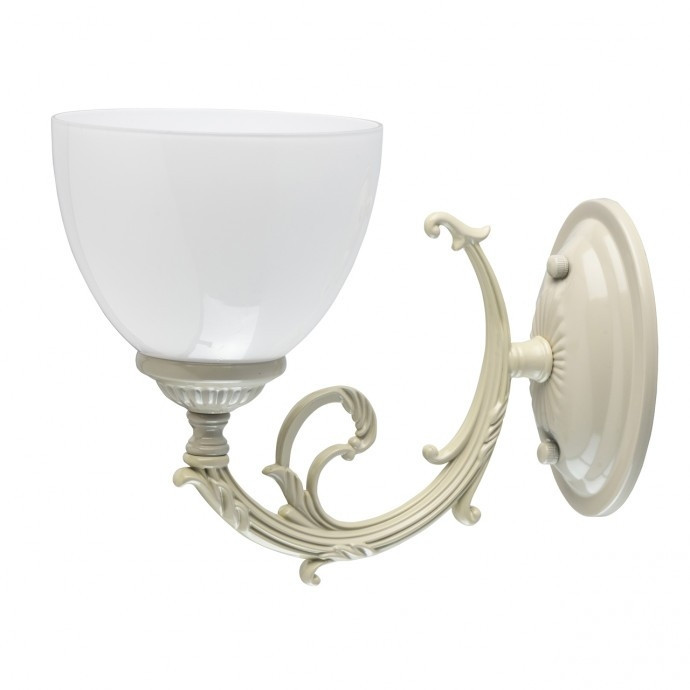 Бра со светодиодной лампочкой E27, комплект от Lustrof. №17276-673934, цвет слоновая кость, золото