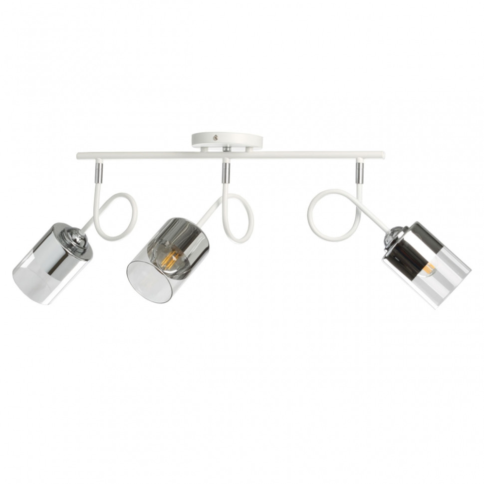 Спот со светодиодными лампочками E27, комплект от Lustrof. №520297-674087, цвет белый