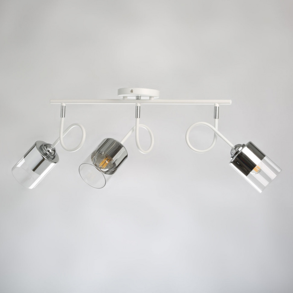 Спот со светодиодными лампочками E27, комплект от Lustrof. №520297-674087, цвет белый - фото 3