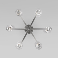 Люстра на штанге Eurosvet Defi 60138/6 сатин-никель