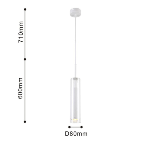 Подвесной светильник с лампочкой Favourite Aenigma 2557-1P+Lamps Gu10 