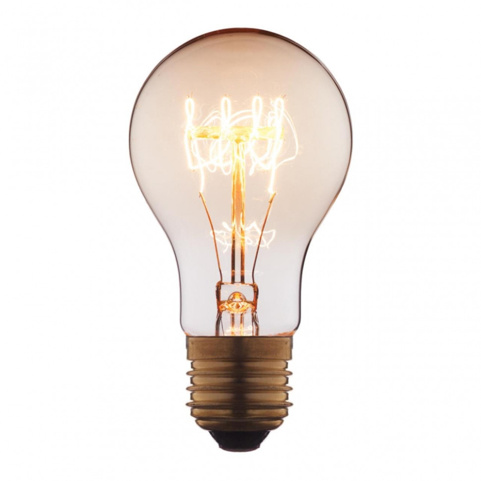 Ретро лампа E27 60W Edison Bulb Loft It 1004-SC, цвет желтый