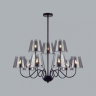 Люстра на штанге Lumion Smoky Moderni 6570/9C 