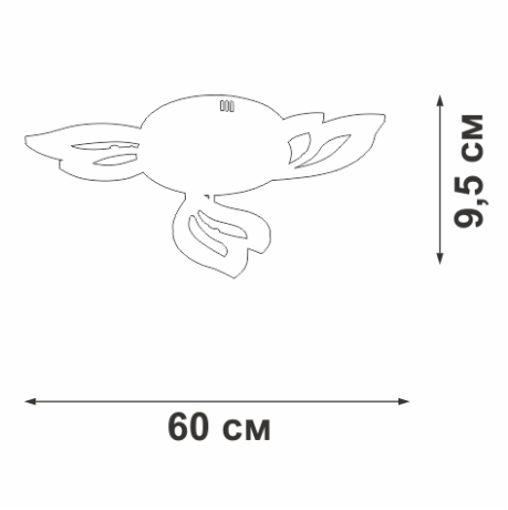 Потолочная люстра Vitaluce V2520 V2520-0/3PL 
