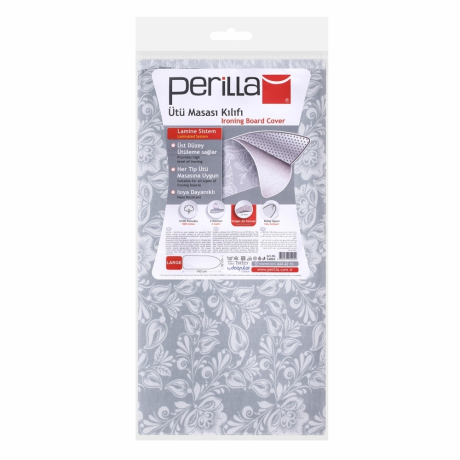 Нарушена упаковка!  <220752> Чехол для гладильной доски УНИВЕРСАЛЬНЫЙ, 140х52 см, БОЛЬШОЙ, цвет ассорти, Тефлон, DOGRULAR, UAB54003 (604614)