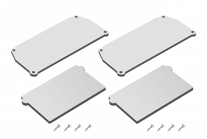 Заглушка для профиля Denkirs Flod DK5852-WH 