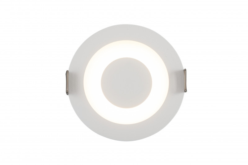 Встраиваемый светодиодный светильник Denkirs DK2500-WH, цвет белый - фото 3