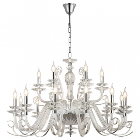 Подвесная люстра Newport ANNABELLE 8576+12/C chrome 