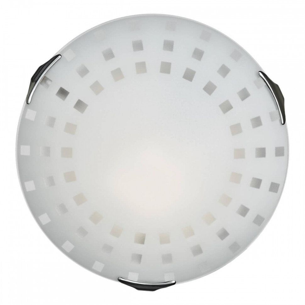 262 Настенно-потолочный светильник Sonex Quadro, цвет хром - фото 4