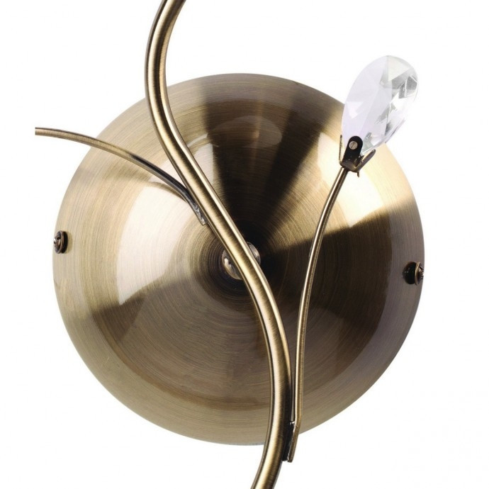 Бра со свeтодиодной лампочкой E14, комплект от Lustrof. №17948-667758, цвет античная бронза - фото 2