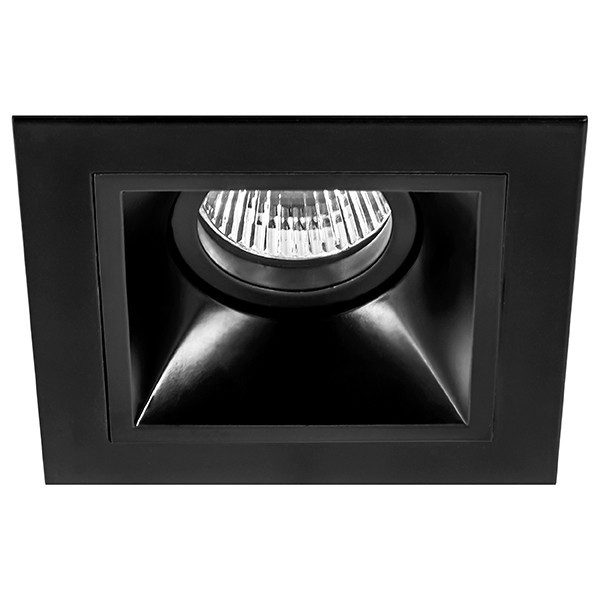 D51707 Встраиваемый точечный светильник Domino Quadro Lightstar (комплект из 214517+214507) рамка lightstar domino quadro 214546