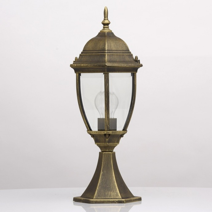 Ландшафтный светильник со светодиодной лампочкой E27, комплект от Lustrof. №19528-674113, цвет бронза с золотой патиной - фото 3