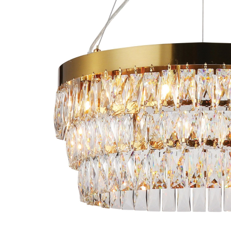 Люстра с лампочками, подвесная, комплект от Lustrof. №135452-617449 