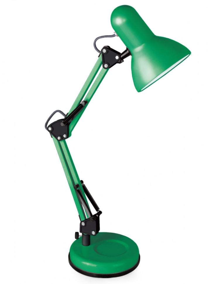 KD-313 C05 зелёный Настольная лампа Camelion 13642 нож консервный доляна lime 18×4 5 см цвет чёрно зелёный