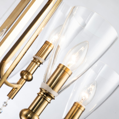 Подвесная люстра Favourite Lyra с поддержкой Маруся 2968-9P-М 