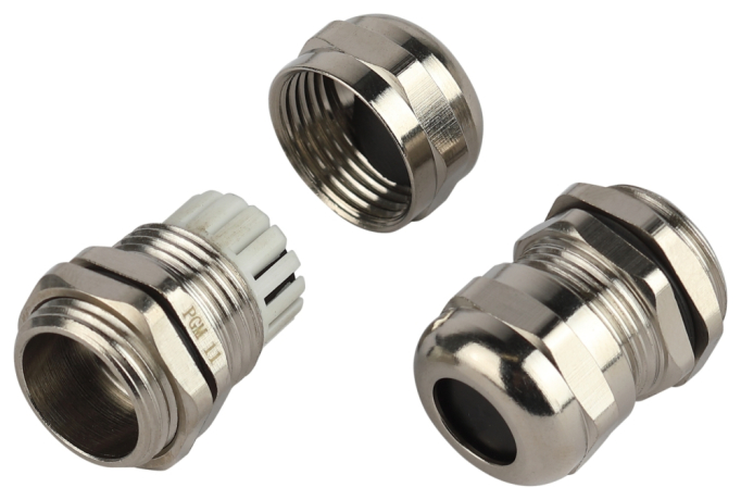 Кабельный ввод сальник ЭРА  латунный PGM 11 (d отв.19 мм / d провод.5-10 мм) IP68 (упаковка 5 штук) (767203)