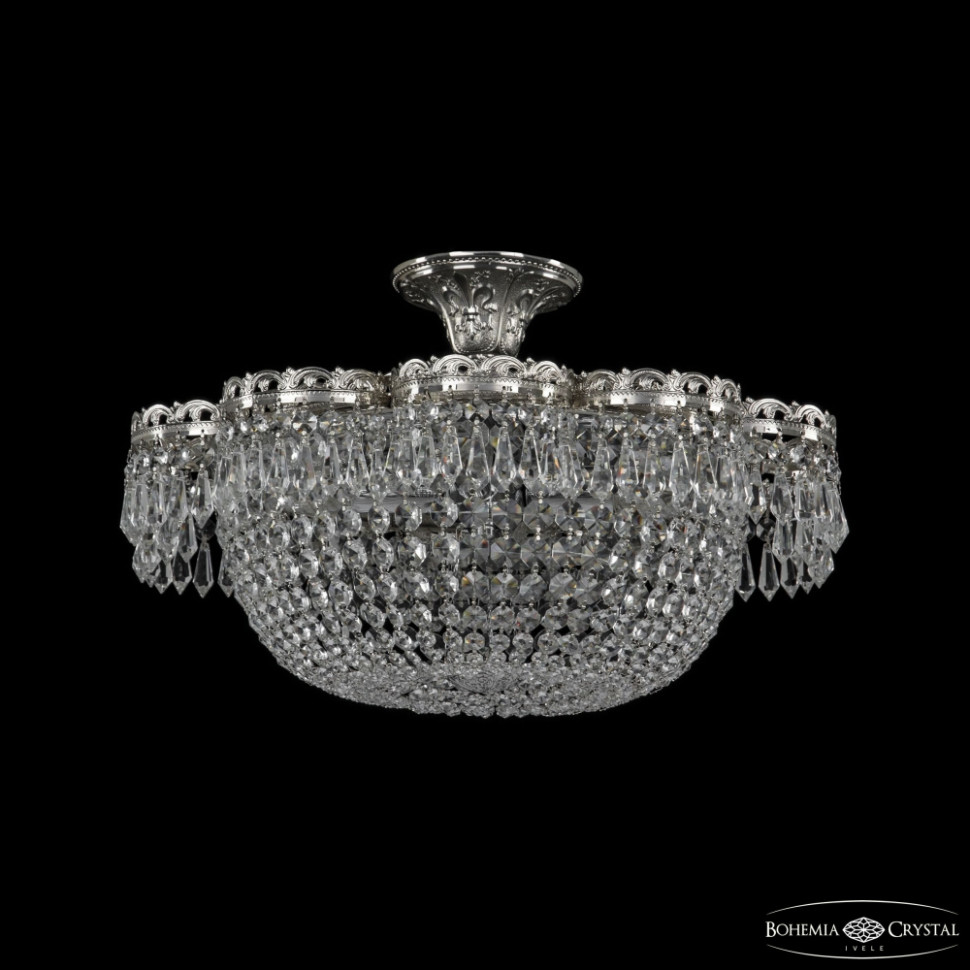 Люстра потолочная Bohemia Ivele Crystal 19311/45JB Ni потолочная люстра crystal lux sevilia pl6 gold