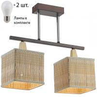 Потолочная люстра с лампочками Velante 266-127-02+Lamps