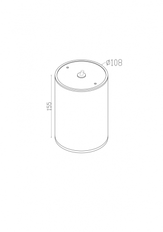 Накладной светильник Maytoni Outdoor Bar O306CL-L12GF