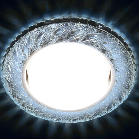 Встраиваемый светильник с лампочкой Ambrella light G303 CL/CLD+Lamps 