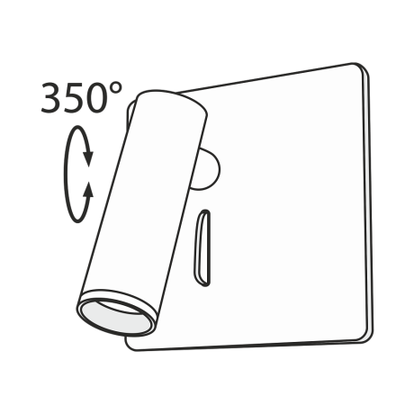 Бра Maytoni Technical Mirax C040WL-L3B3K 