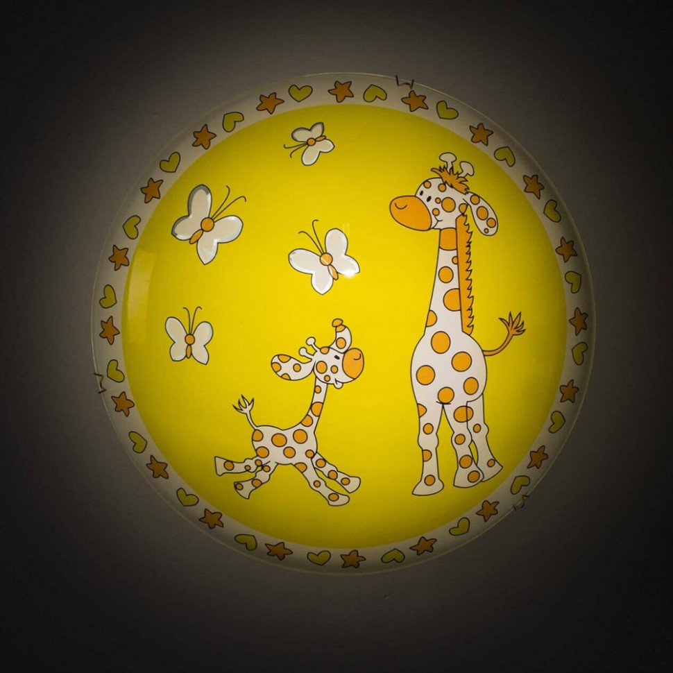 CL917001 Настенно-потолочный светильник Citilux Жирафы, цвет золото - фото 2