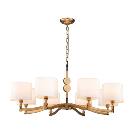 Подвесная люстра с лампочками Favourite Roshe 2624-8P+Lamps E14 Свеча 