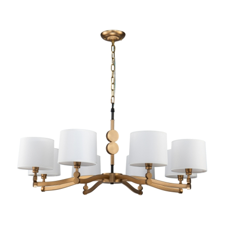 Подвесная люстра с лампочками Favourite Roshe 2624-8P+Lamps E14 Свеча 