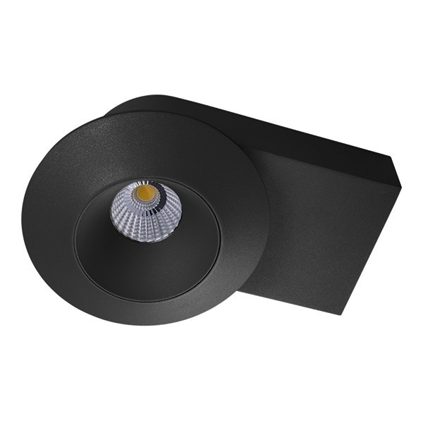 51217 Накладной светодиодный точёчный светильник Lightstar led Orbe, цвет черный - фото 1