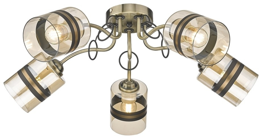 Нарушена упаковка!  <372283> Потолочная люстра Velante 217-507-05