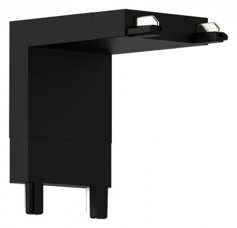 Соединитель угловой L-образный для треков накладных ST-Luce Skyflat ST067.409.14 