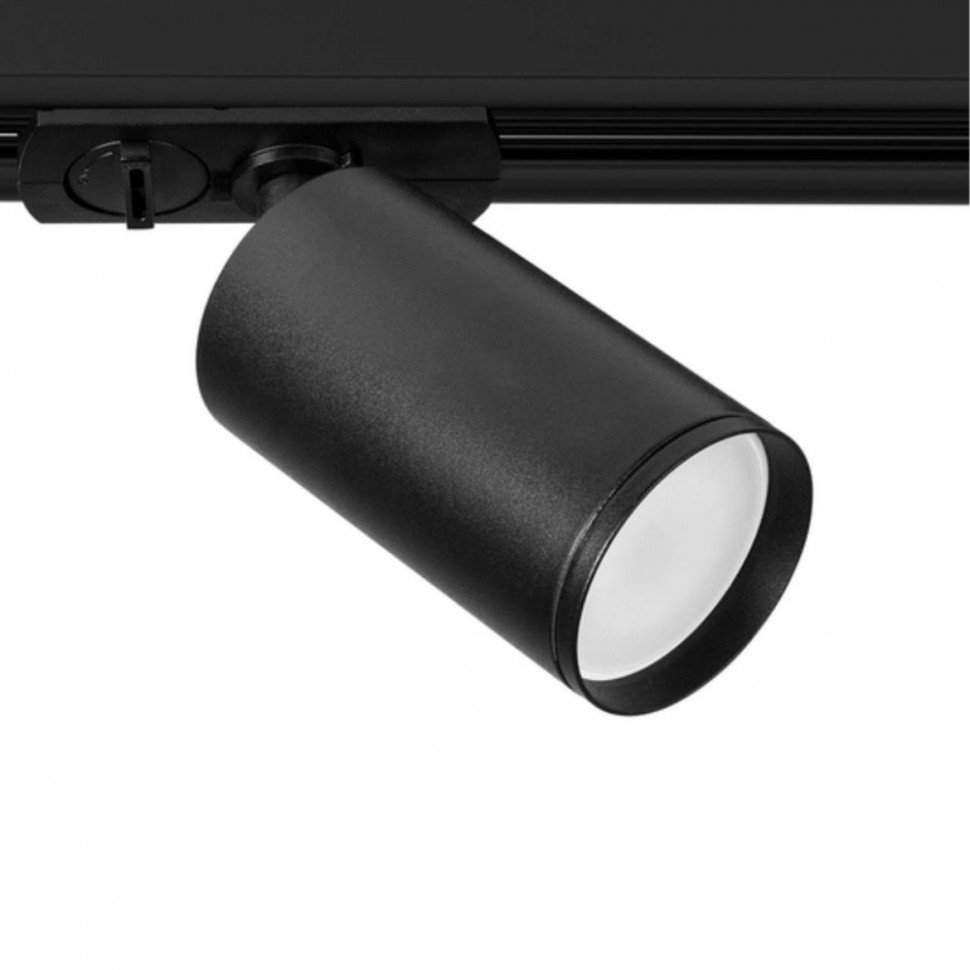 Однофазный светильник для трека Arte Lamp Flame A1519PL-1BK, цвет черный - фото 1