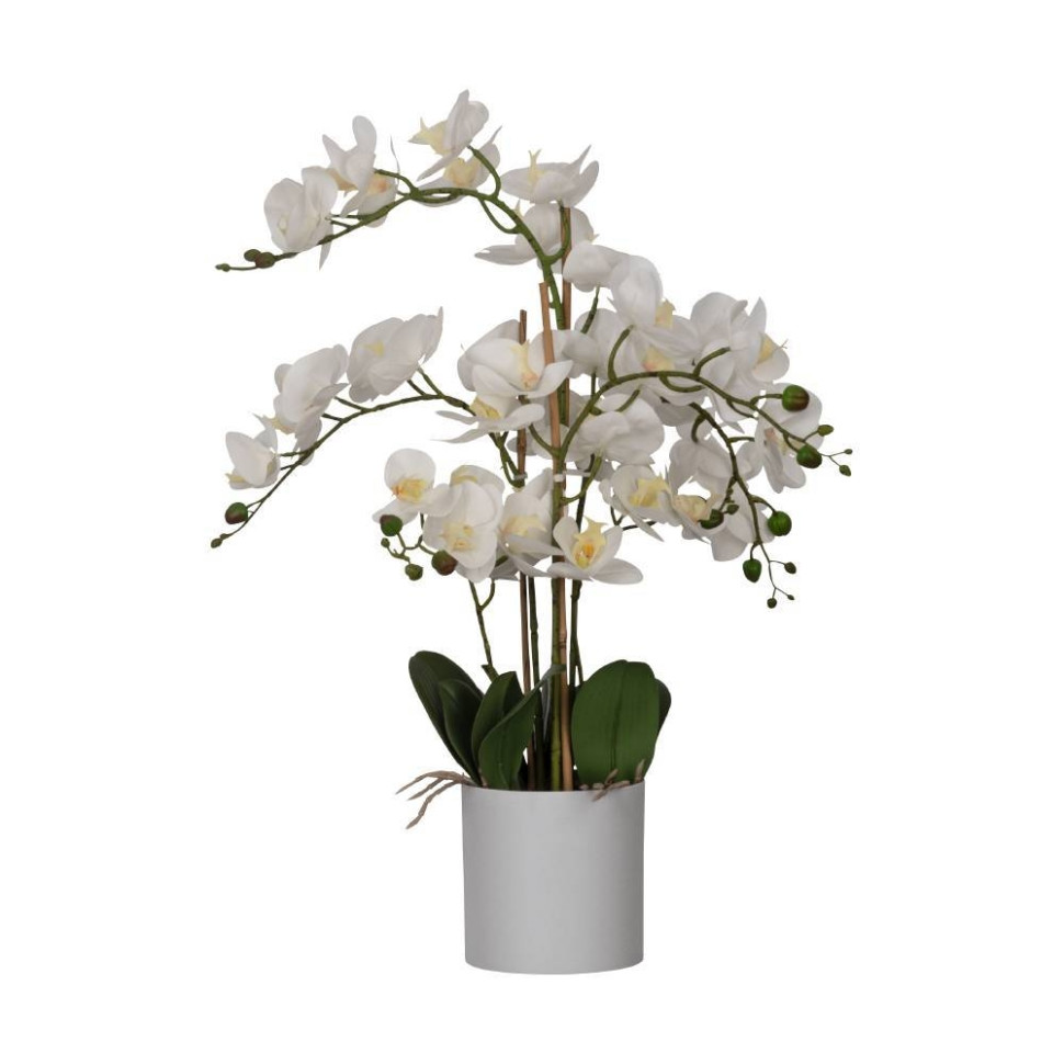 Искусственное растение в горшке Eglo HYUGA (428024), цвет белый