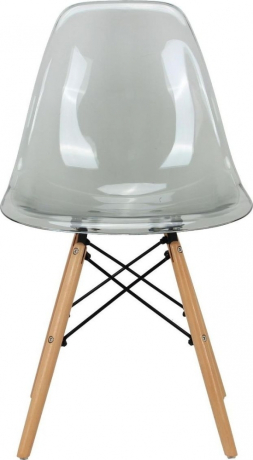 Стул Eames прозрачный серый Bradex Home 693990