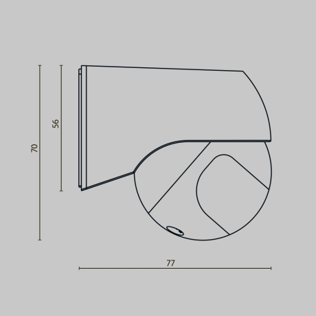 Датчик движения и освещенности Maytoni Lighting control Датчики движения и освещенности SI-01 