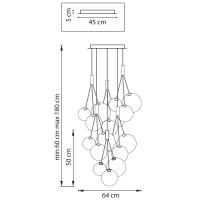 Люстра подвесная Sferetta Lightstar 801180