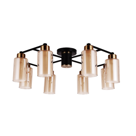 Потолочная люстра Arte Lamp Leo A7027PL-8BK 