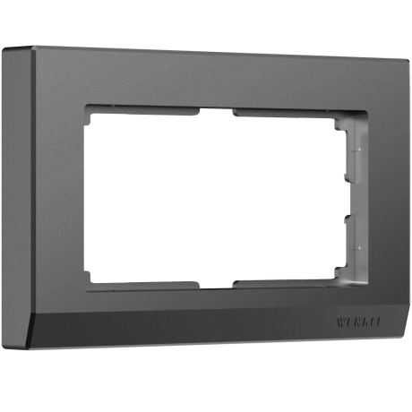Рамка для двойной розетки Werkel Stark (графит матовый) W0081864 